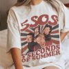 5 Seconds Of Summer Music Shirt, 5SOS Album Vintage Graphic 90s, 5SOS Show World Tour 2023, Gift For Fan, Unisex Shirt