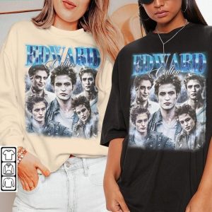 Edward Cullen Movie Shirt, Edward Cullen 2023 Vintage Retro 90s Style, Edward Cullen Twilight Graphic Tee Unisex Gift Hoodie