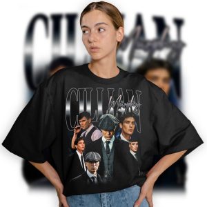 Limited Cillian Murphy Vintage T-Shirt, Cillian Murphy Graphic T-shirt, Retro 90’s Fans Homage T-shirt, Gift For Women and Men