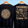 Noah Kahan Shirt, Noah Kahan Stick Season Tour 2023 Shirt, Stick Season Album Shirt, Folk Pop Music, Album Tracklist