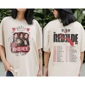 Soy Rebelde T-shirt, RBD Tour Shirt, RBD Concert Shirt