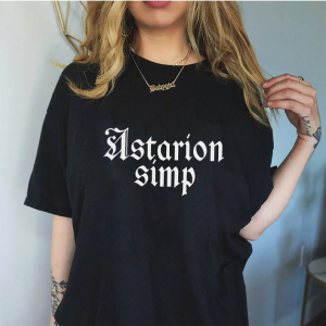 Astarion Simp Shirt, Astarion Baldur’s Gate Shirt For Gamer, Astarion High Elf Shirt, Astarion Merch, BG3 Trendy Sweatshirt, Gamer Hoodies