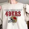 Vintage San Francisco Football Crewneck Sweatshirt, San Francisco Football Sweatshirt, San Francisco Football Gift, Niners Sweatshirt, Football Fan Gifts