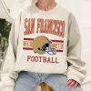 San Francisco Football Crewneck Sweatshirt, San Francisco Football Sweatshirt, San Francisco Gift, Niners Sweatshirt, Football Fan Gifts