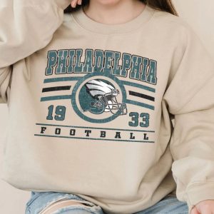 Retro Philadelphia Football Shirt, Eagles Football NFL Crewneck, Sundays Are For The Birds, Go Birds Gang EST 1933, Football Sunday V1 L169RP