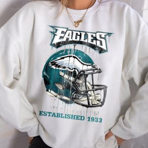 Retro Philadelphia Football Shirt, Eagles Football NFL Crewneck, Sundays Are For The Birds, Go Birds Gang EST 1933, Football Sunday V1 L169RP