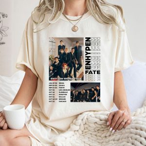 Vintage Enhypen Fate World Tour Shirt, Enhypen World Tour Fate 2023 Shirt, Enhypen Kpop Shirt, Enhypen Niki, Jake, Sunoo, Heeseung, Jungwon