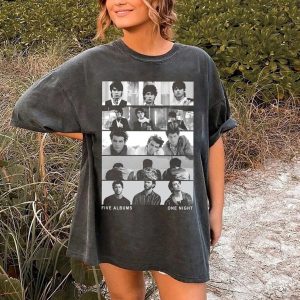 Jonas Brothers Vintage T-Shirt, Jonas Five Albums One Night Tour Shirt, Jonas Brothers 2023 Tour Shirt, Jonas 90’s Tee, Jonas Brother Merch