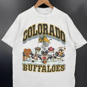 Vintage NCAA Colorado Looney Tunes Shirt, NCAA Shirt, Vintage Buffaloes Shirt, Graphic Shirt