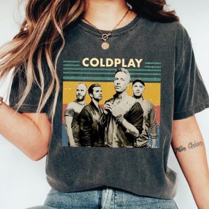 Vintage Coldplay Tour shirt, Coldplay Band Member, Music of The Spheres Tour T-shirt, Coldplay Merch Sweatshirt, Concert Shirt For Fan