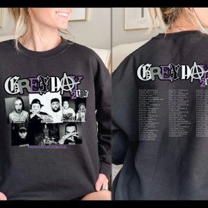 Grey Tour Day Tour 2023 Two Side Printed Hoodie,Concert Tour Shirt,Grey Tour Sweatshirt,Grey Tour 2023 Shirt,Gothic Sweatshirt