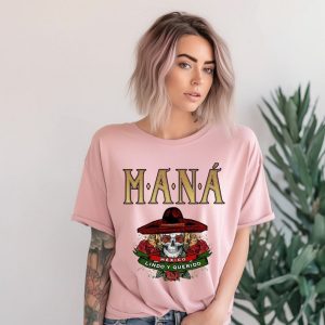 Maná Tour 2023 Shirt, Mana Concert Tee, México Lindo Y Querido, Mana Band Shirt, Music Fan Gift, Music Event Clothing, Fan Anniversary Top