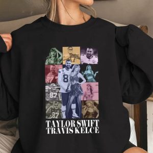 Travis Kelce The Eras Tour Shirt Travis Kelce Shirt, Taylor Swifties Football Tees, Travis Kelce 87 Football Shirt Gift For Fan