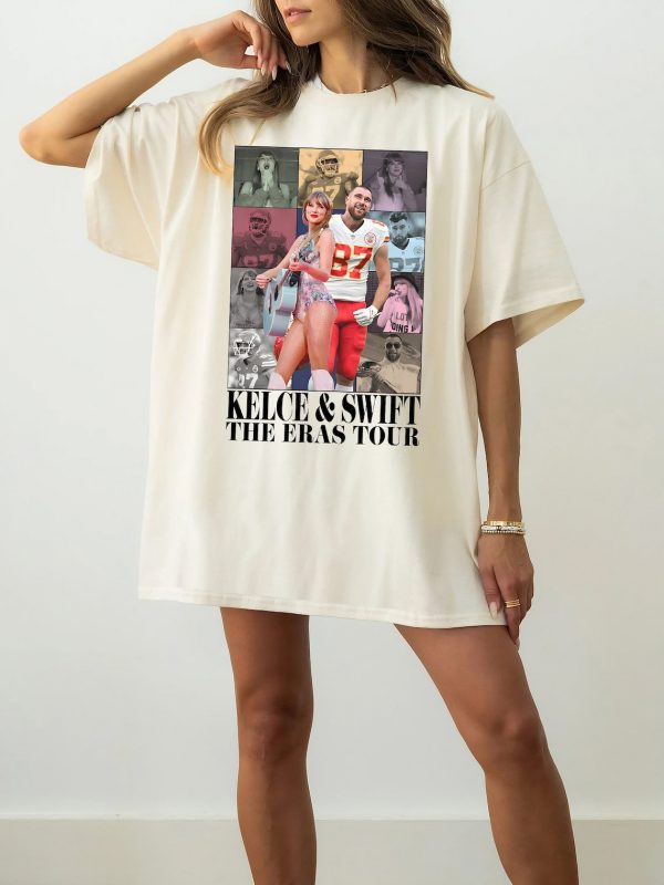 Taylor Swiftie Travis Kelce Eras Tour Shirt/ Taylor Kelce Shirt/ Kelce Swiftie Shirt/ Travis Kelce Shirt/ Football Kelce Shirt/ Kansas Kelce