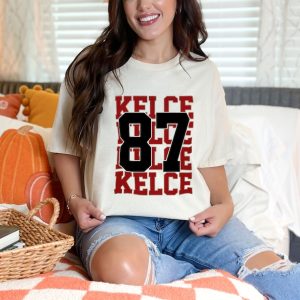 Kelce 87 Shirt, Travis Kelce Football T-Shirt, Travis Kelce Sweatshirt, American Football Fan Gift, Sunday Game Day Shirt, Football Hoodie