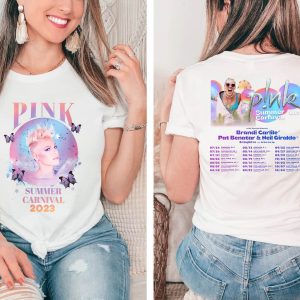 P!nk Summer Carnival 2023, Trustfall Album Tee, Pink Singer Tour, Music Festival Shirt, Concert Apparel, Tour Shirt, Pink Music Clothing