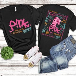 Pink Tour Get This Party Started Shirt, Pink Singer Summer Carnival 2023 Tour Shirt