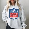 Go Taylors Boyfriend Sweatshirt, Travis And Taylor Shirt, Kansas City 87 Football Shirt