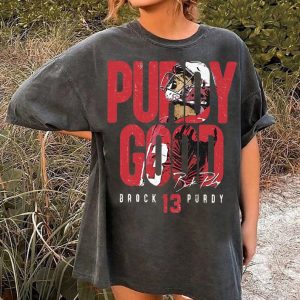 Brock Purdy Comfort Colors Football Shirt, Brock Purdy San Francisco Football, NFL Purdy Football, San Francisco Shirt, Brock Purdy Shirt