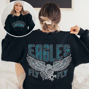 Philadelphia Football Sweatshirt.Philadelphia Eagles Sweatshirt.Philadelphia Eagles.Philadelphia Eagles Shirt.Fly Eagles Fly.Philly Football