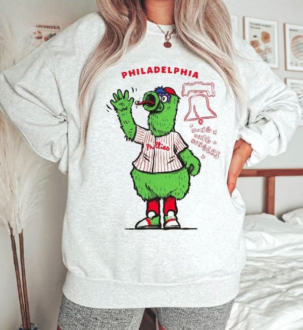 Vintage Phillies Sweatshirt, In October We Wear Red Shirt, Phila.de.lp.hia Baseball Hoodie, Baseball Jersey Fan Gift, For Unisex