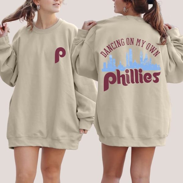 Dancing On My Own Phillies Take October 2023 Sweatshirt, Phillies Take October Shirt, Red October Phillies Shirt, Phillies Baseball Shirt