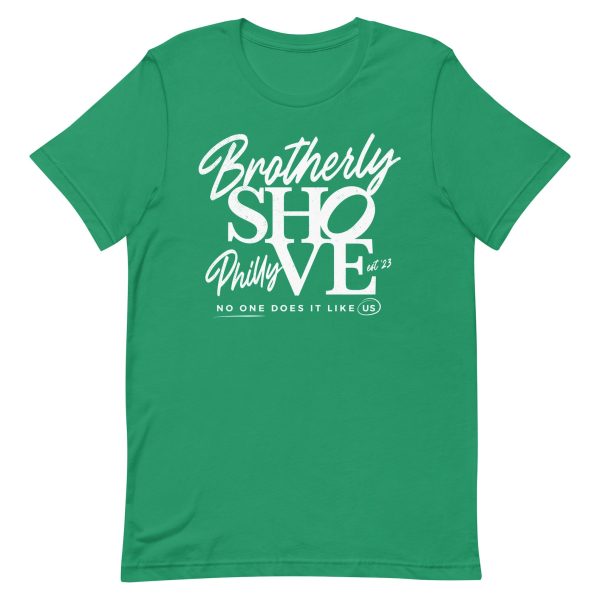 Brotherly Shove Philadelphia Tshirt Green Black Gray