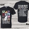 Vintage Taylor The Eras Tour Shirt, Swiftie Merch Shirt, Vintage The Eras Tour 2023, Midnights Concert Shirt Tour 2023 Shirt