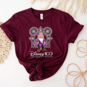 Disney 100 Years Of Wonder Grumpy Shirt, Disney Grumpy Shirt Hoodie Sweatshirt, Magic Kingdom Shirt, Disneyland Castle Shirt