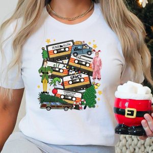 Christmas Movie Classics Shirt, Christmas Movies Shirt, Christmas Movie Tapes Shirt, Christmas Cassette Tapes Shirt, A Christmas Story Tee