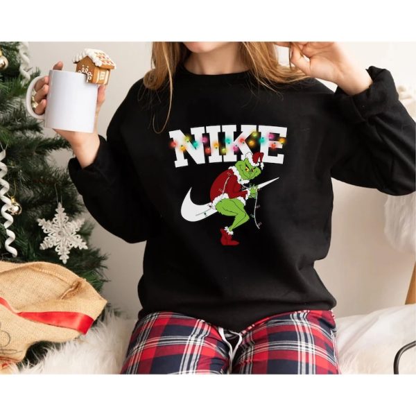 Vintage Grinch Christmas Sweatshirt, Christmas Sweatshirt, Christmas Gift, Merry Christmas Sweatshirt, Grinchmas Crewneck, Funny Christmas