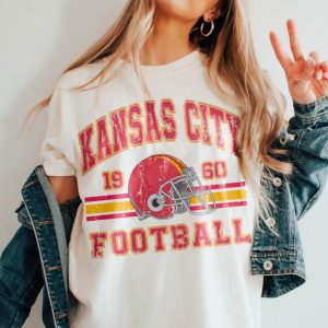 Vintage Kansas City Football Shirt, Kansas City Football Sweatshirt, Vintage Style Kansas City Football shirt, Sunday Football