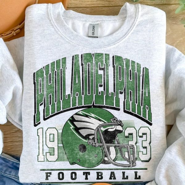 Vintage Philadelphia Football Shirt, Philadelphia Eagles Shirt, Philadelphia Sweatshirt, Sunday Football, Women Dallas Tailgate Shirt