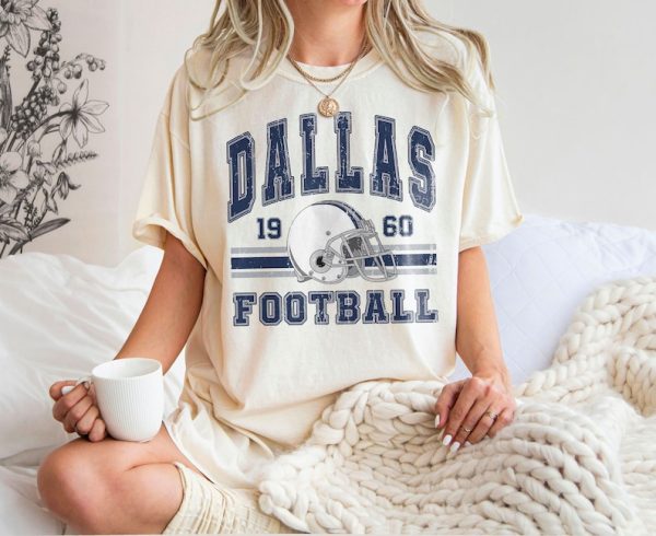 Vintage Dallas Football Shirt, Dallas Cowboys Shirt, Dallas Sweatshirt, Sunday Football, Women Dallas Tailgate Shirt, Dallas Football Fans