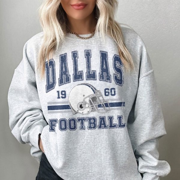 Vintage Dallas Football Shirt, Dallas Cowboys Shirt, Dallas Sweatshirt, Sunday Football, Women Dallas Tailgate Shirt, Dallas Football Fans