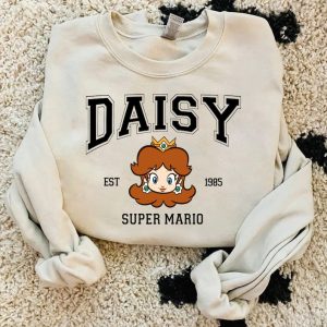 Super Mario Character Sweatshirt, Mario Luigi Yoshi Peach Bowser Toad Koopa Hoodie, Super Mario Bros Shirt, Mario Matching Shirt