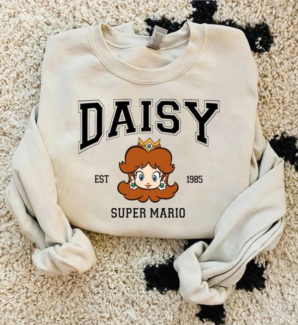 Super Mario Character Sweatshirt, Mario Luigi Yoshi Peach Bowser Toad Koopa Hoodie, Super Mario Bros Shirt, Mario Matching Shirt