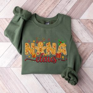 Nana Claus Gift Shirt, Nana Christmas Shirt, Nana Claus Shirt, Nana Claus Christmas Shirt, Family Claus Shirt