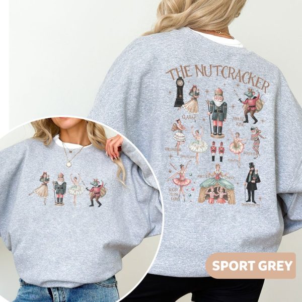 Nutcracker Sweatshirt, Christmas Nutcracker Shirt, Christmas Sweatshirt, Nutcracker Ballet Shirt, Christmas Shirt, Christmas Party Sweater