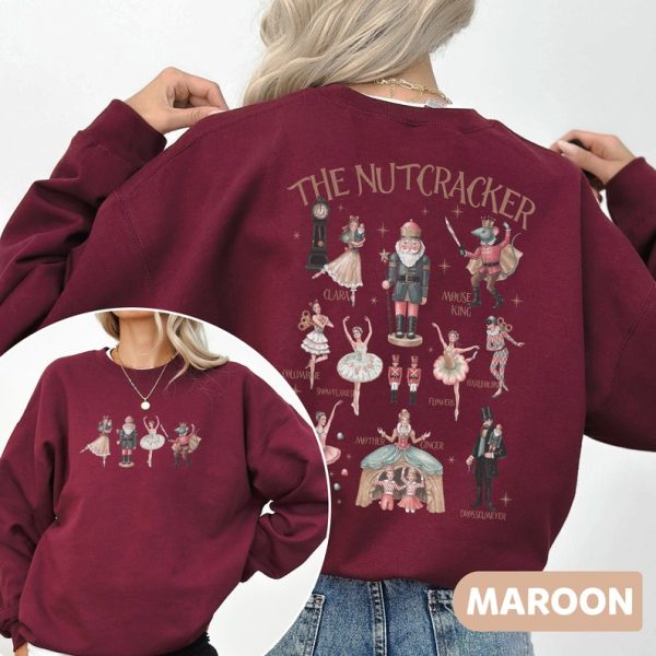 Nutcracker Sweatshirt, Christmas Nutcracker Shirt, Christmas Sweatshirt, Nutcracker Ballet Shirt, Christmas Shirt, Christmas Party Sweater