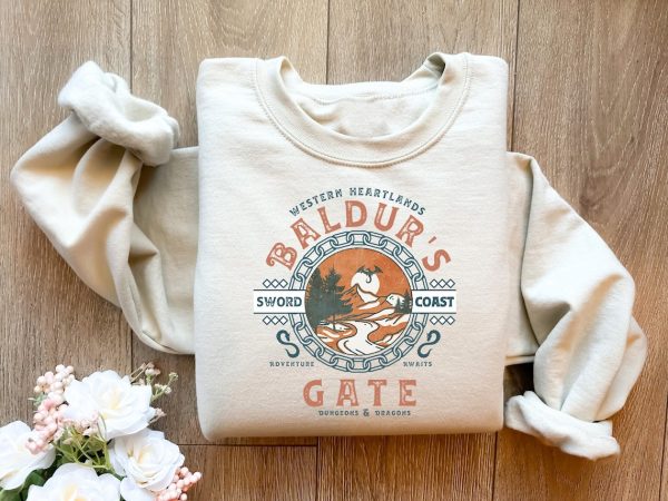 Baldurs Gate 3 Adventure Awaits Sweatshirt, Astarion High Elf Shirt, Astarion Bulders, Video Game Shirt, Gift For Gamers