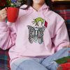 Summoning The Holiday Spirit Christmas Sweatshirt, Skeleton Holiday Shirt, Witchy Winter Sweatshirt, Spooky Christmas Sweater, Xmas Gift