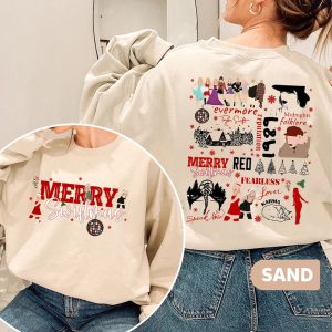 Merry Swiftmas Sweatshirt, Have A Merry Swiftmas Sweatshirt, Christmas Taylors version Shirt, The Eras Tour Sweatshirt, 1989 Christmas Shirt