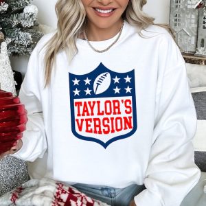 Taylors Football Sweatshirt, Funny Football Sweatshirt, Trendy Sweatshirts for Football Fans, Football Sweatshirt for Music Lovers