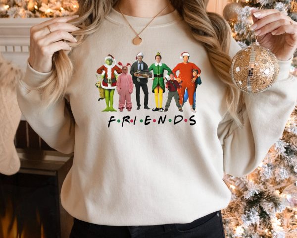 Christmas Movie Sweatshirt, Christmas Movies Characters Hoodie, Christmas Song Sweatshirt, Vintage Movie Sweatshirt