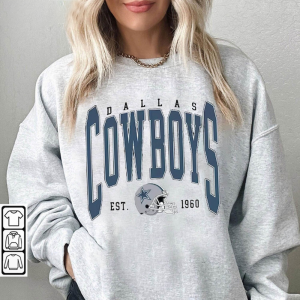 Vintage Cowboys Football Sweatshirt, Shirt Retro Style 90s Vintage Unisex Crewneck, Graphic Tee Gift For Football Fan (Copy)