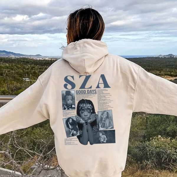 Retro SZA Sweatshirt, SZA Good Days Crewneck, SZA Merch, Sza Sos Tour Shirt 2023, Sza Sos Album T-shirt, Gift For Sza Fans, Sza Music Lovers