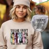 Swiftie Taylor The Eras Tour Sweatshirt, Swiftie Merch Sweatshirt, Vintage The Eras Tour 2023, Midnights Concert Shirt Tour 2023 Sweatshirt