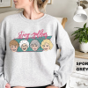 The Golden Girls Sweatshirt, Music TV Crossover, Vintage TV Show Shirt, Band Inspired Tee, Unique Fan Gift