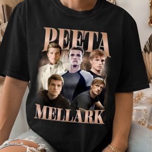 T-Shirt Peeta Sleeve Mell.ark Friend Vintage Boy Unisex Girl Limited Unisex Peeta Women Mellar.k Family Vintage Gift for Men